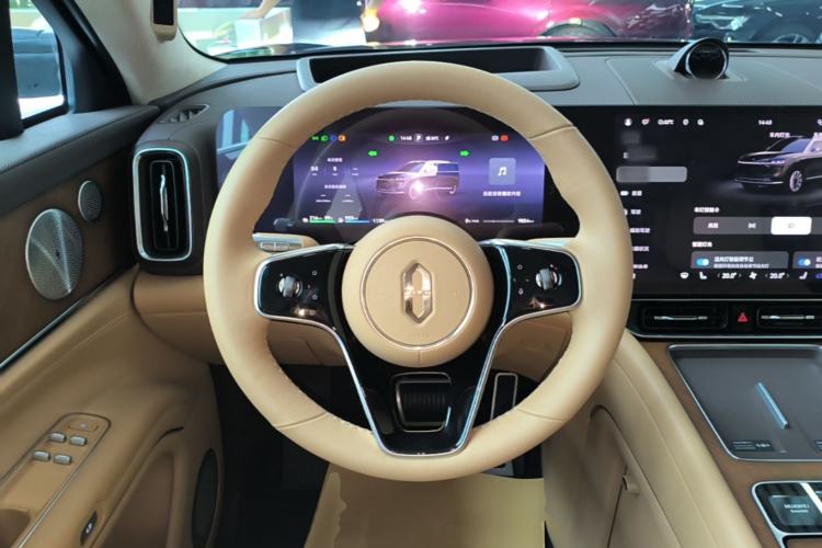 Used Hima AITO M9 2024 Range-Extended Ultra Version 52 kWh 5-Seater Model Steering Wheel