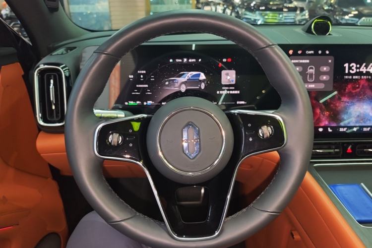 Used Hima AITO M9 2024 Range-Extended Ultra Version 42 kWh 6-Seater Model Steering Wheel