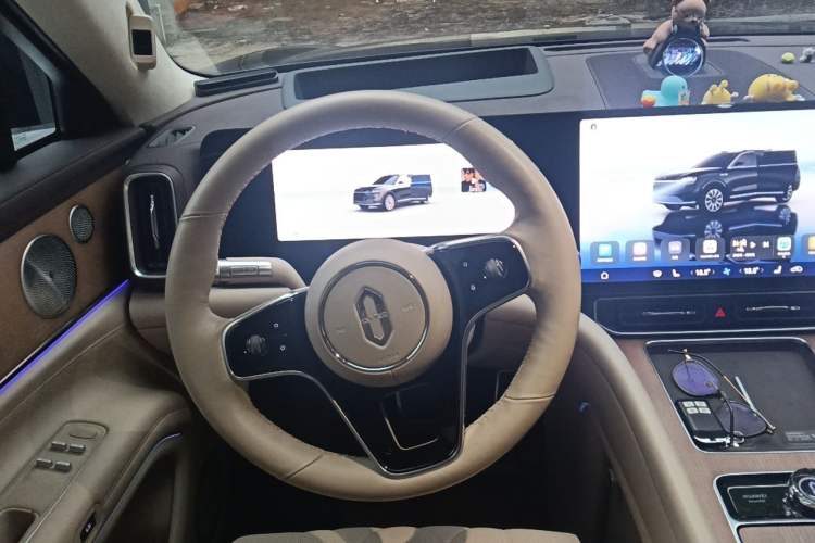 Used Hima AITO M9 2024 All-Electric Max Version 100 kWh 6-Seater Steering Wheel