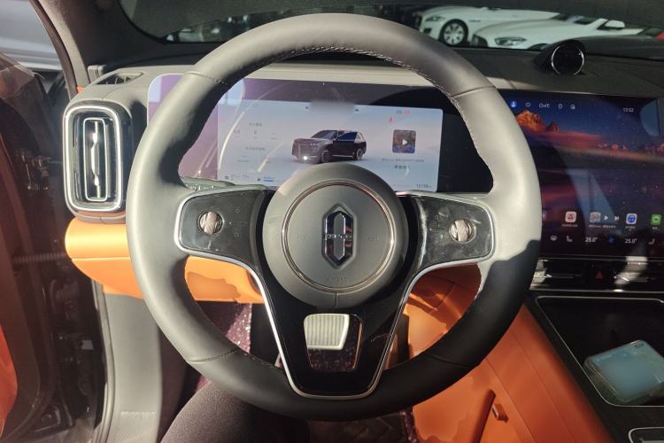 Used Hima AITO M9 2024 Range-Extended Ultra Version 52 kWh 6-Seater Model Steering Wheel