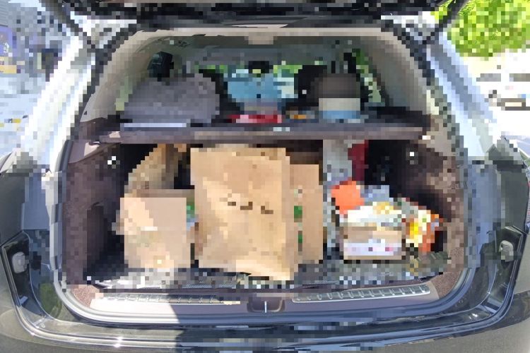 Used Hima AITO M9 2024 Range-Extended Ultra Version 52 kWh 5-Seater Model Trunk