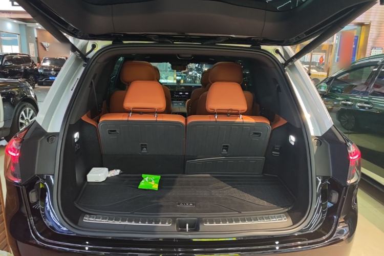 Used Hima AITO M9 2024 Range-Extended Ultra Version 42 kWh 6-Seater Model Trunk