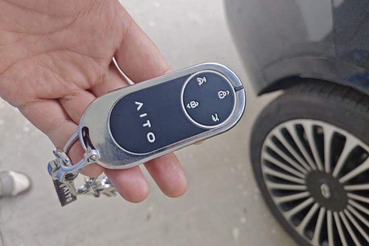 Used Hima AITO M9 2024 All-Electric Ultra Version 100 kWh 6-Seater Model Vehicle Key