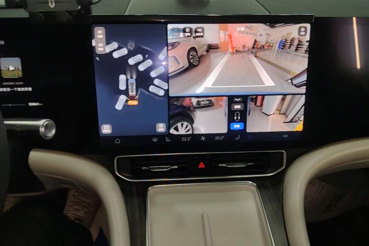 Used Hima AITO M9 2024 Range-Extended Max Edition 42 kWh 6-Seater Version Audio And AC Panel