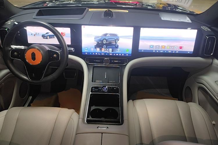 Used Hima AITO M9 2024 Range-Extended Ultra Version 52 kWh 6-Seater Model Center Console