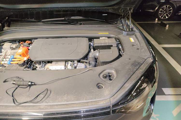 Used Hima AITO M9 2024 Range-Extended Max Edition 42 kWh 6-Seater Version Engine Bay Left