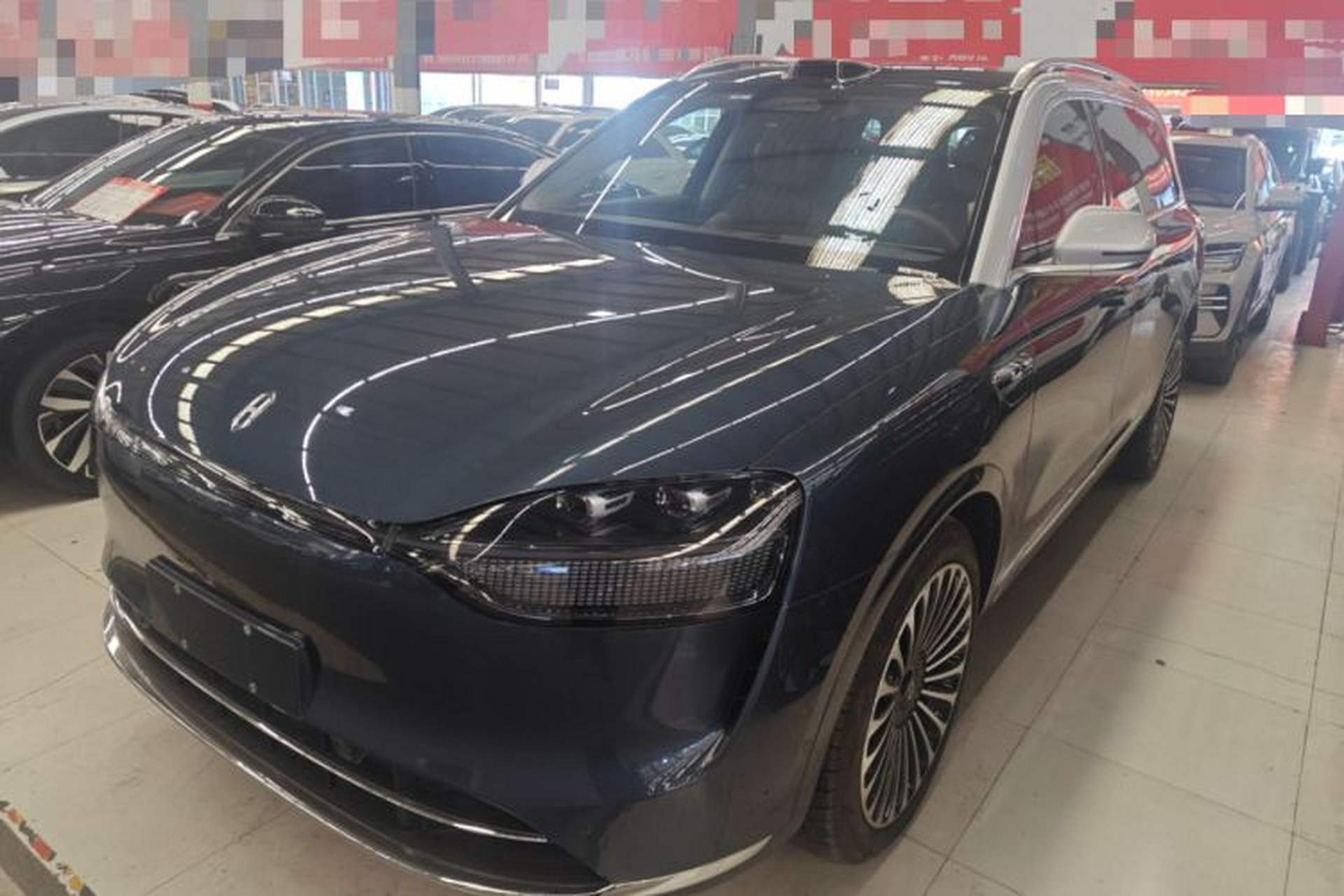 Used Hima AITO M9 2024 Range-Extended Ultra Version 52 kWh 5-Seater Model Front Left 45 Deg