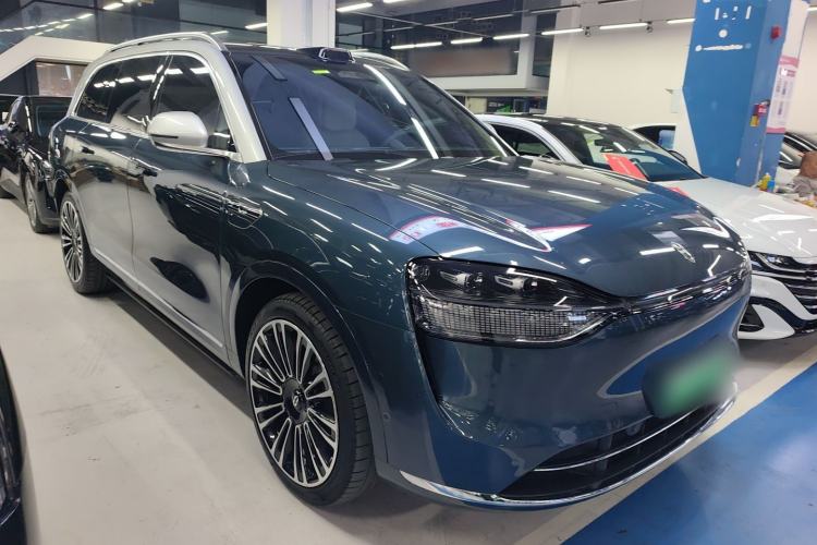 Used Hima AITO M9 2024 Range-Extended Ultra Version 52 kWh 6-Seater Model Front Right 45 Deg