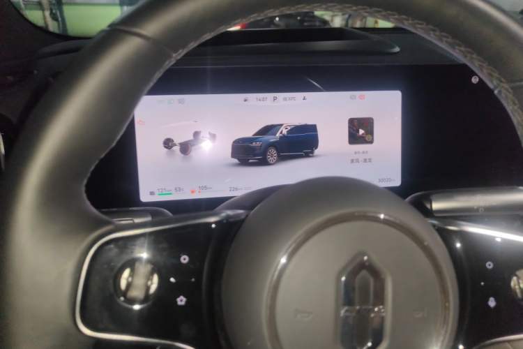 Used Hima AITO M9 2024 Range-Extended Max Edition 42 kWh 6-Seater Version Instrument Cluster