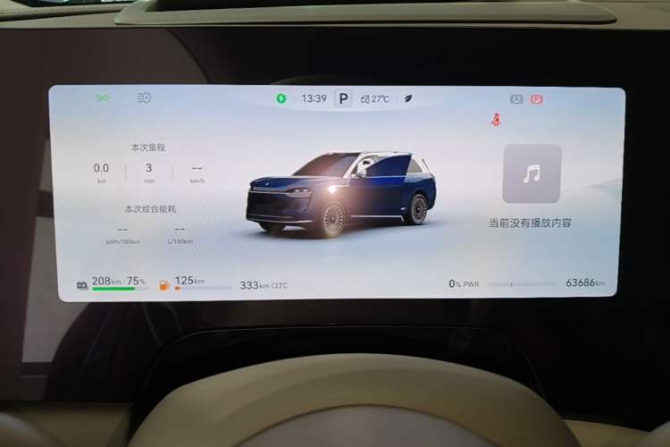 Used Hima AITO M9 2024 Range-Extended Max Edition 52 kWh 5-Seater Version Instrument Cluster