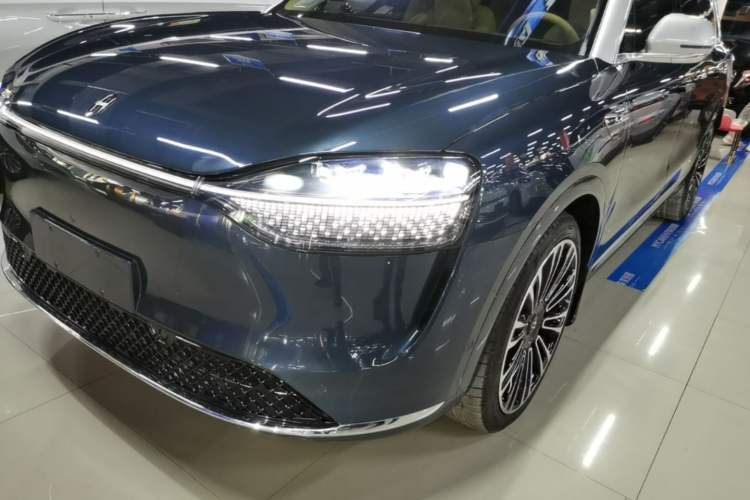 Used Hima AITO M9 2024 Range-Extended Ultra Version 42 kWh 6-Seater Model Left Front Headlight