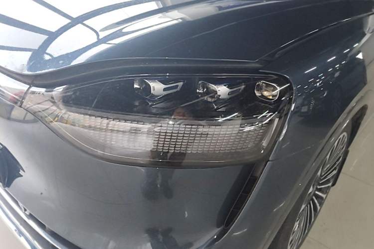 Used Hima AITO M9 2024 Range-Extended Ultra Version 52 kWh 6-Seater Model Left Front Headlight