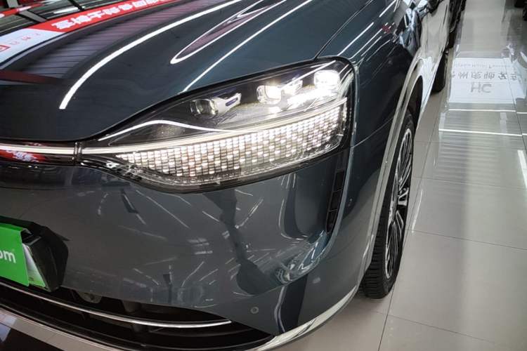 Used Hima AITO M9 2024 Range-Extended Ultra Version 42 kWh 6-Seater Model Left Front Headlight