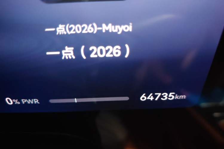 Used Hima AITO M9 2024 Range-Extended Max Edition 42 kWh 5-Seater Version Odometer Close Up