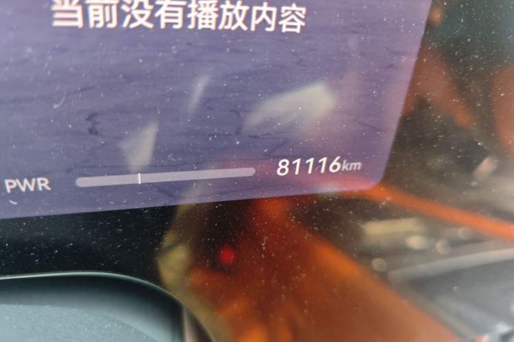 Used Hima AITO M9 2024 Range-Extended Max Edition 42 kWh 5-Seater Version Odometer Close Up
