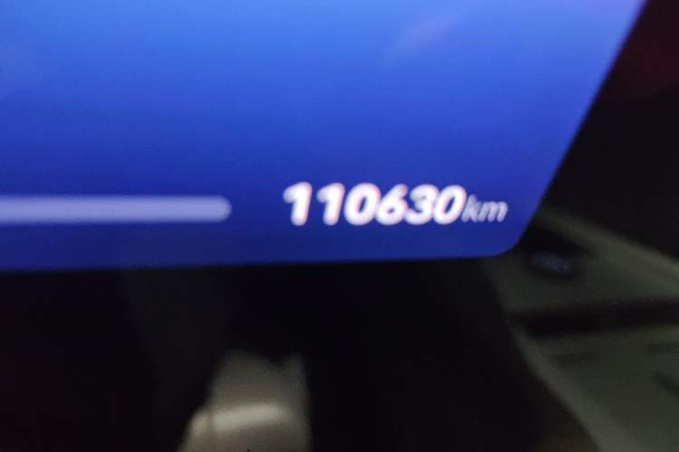 Used Hima AITO M9 2024 Range-Extended Ultra Version 42 kWh 6-Seater Model Odometer Close Up