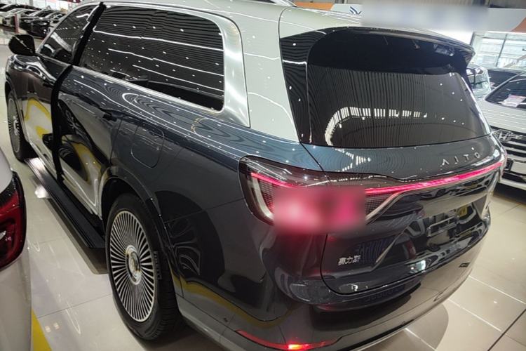 Used Hima AITO M9 2024 Range-Extended Ultra Version 42 kWh 6-Seater Model Rear Left 45 Deg