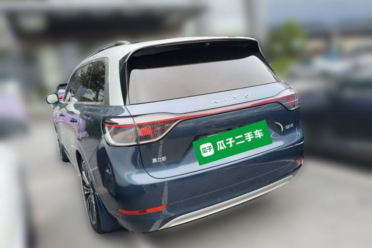 Used Hima AITO M9 2024 Range-Extended Ultra Version 52 kWh 6-Seater Model Rear Left 45 Deg