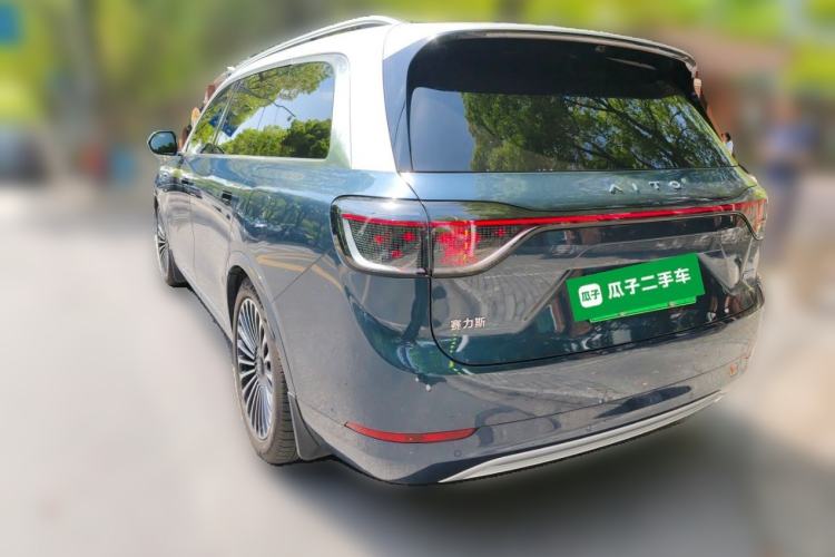 Used Hima AITO M9 2024 Range-Extended Ultra Version 42 kWh 6-Seater Model Rear Left 45 Deg