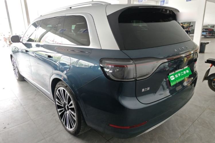 Used Hima AITO M9 2024 Range-Extended Ultra Version 52 kWh 6-Seater Model Rear Left 45 Deg