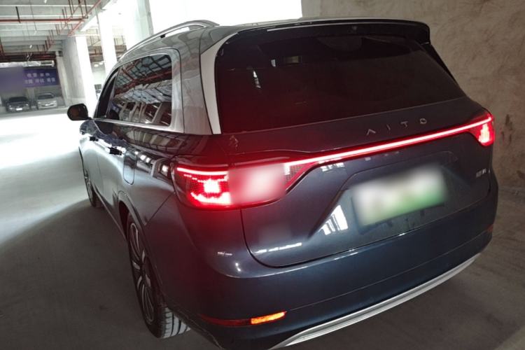 Used Hima AITO M9 2024 Range-Extended Max Edition 42 kWh 6-Seater Version Rear Left 45 Deg