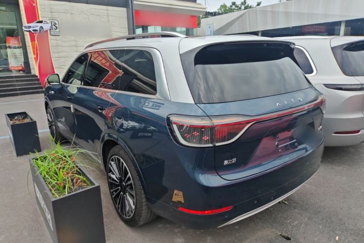 Used Hima AITO M9 2024 Range-Extended Max Edition 42 kWh 6-Seater Version Rear Left 45 Deg