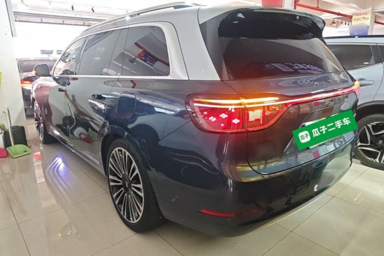 Used Hima AITO M9 2024 Range-Extended Ultra Version 42 kWh 6-Seater Model Rear Left 45 Deg