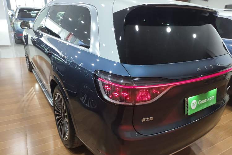 Used Hima AITO M9 2024 Range-Extended Ultra Version 42 kWh 6-Seater Model Rear Left 45 Deg