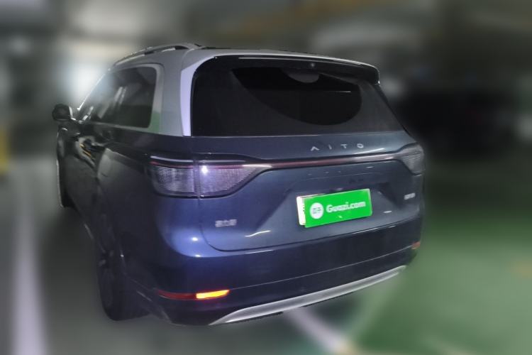 Used Hima AITO M9 2024 Range-Extended Ultra Version 42 kWh 6-Seater Model Rear Left 45 Deg