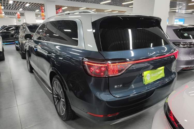 Used Hima AITO M9 2024 Range-Extended Max Edition 42 kWh 6-Seater Version Rear Left 45 Deg