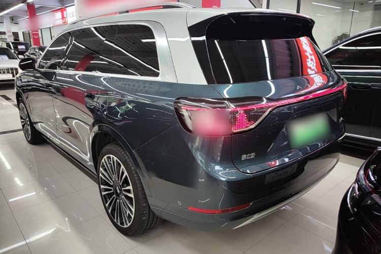Used Hima AITO M9 2024 Range-Extended Ultra Version 42 kWh 6-Seater Model Rear Left 45 Deg
