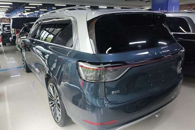 Used Hima AITO M9 2024 Range-Extended Ultra Version 42 kWh 6-Seater Model Rear Left 45 Deg