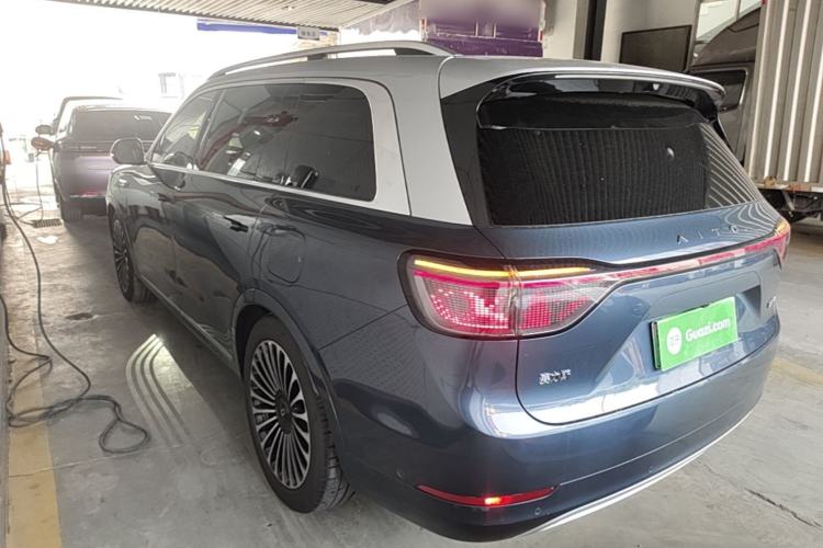 Used Hima AITO M9 2024 Range-Extended Ultra Version 42 kWh 6-Seater Model Rear Left 45 Deg