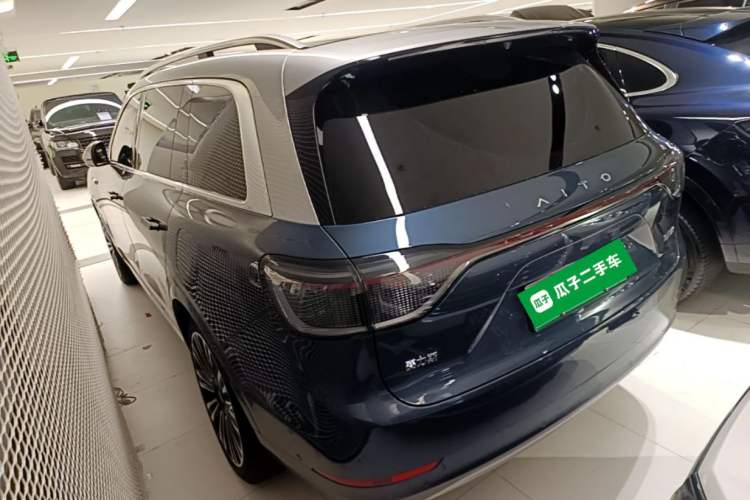 Used Hima AITO M9 2024 Range-Extended Ultra Version 42 kWh 6-Seater Model Rear Left 45 Deg