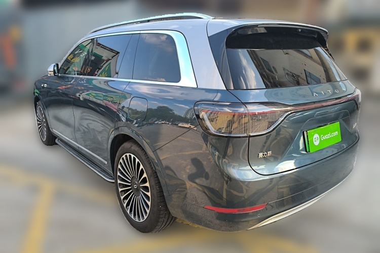 Used Hima AITO M9 2024 Range-Extended Ultra Version 42 kWh 6-Seater Model Rear Left 45 Deg