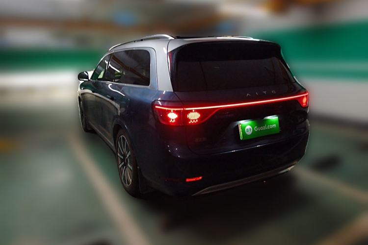 Used Hima AITO M9 2024 Range-Extended Max Edition 42 kWh 6-Seater Version Rear Left 45 Deg