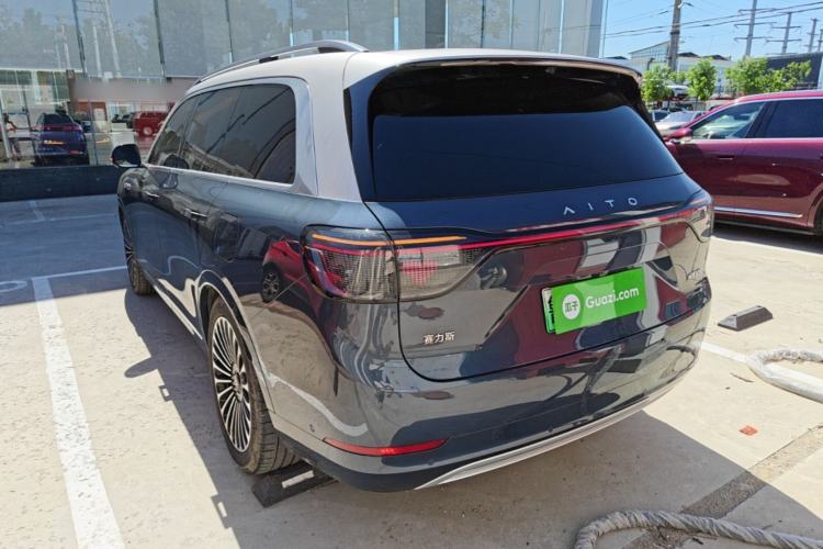 Used Hima AITO M9 2024 Range-Extended Ultra Version 42 kWh 6-Seater Model Rear Left 45 Deg