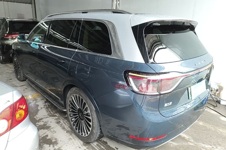 Used Hima AITO M9 2024 Range-Extended Ultra Version 42 kWh 6-Seater Model Rear Left 45 Deg
