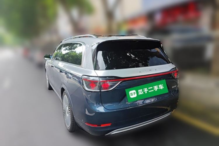 Used Hima AITO M9 2024 All-Electric Max Version 100 kWh 6-Seater Rear Left 45 Deg