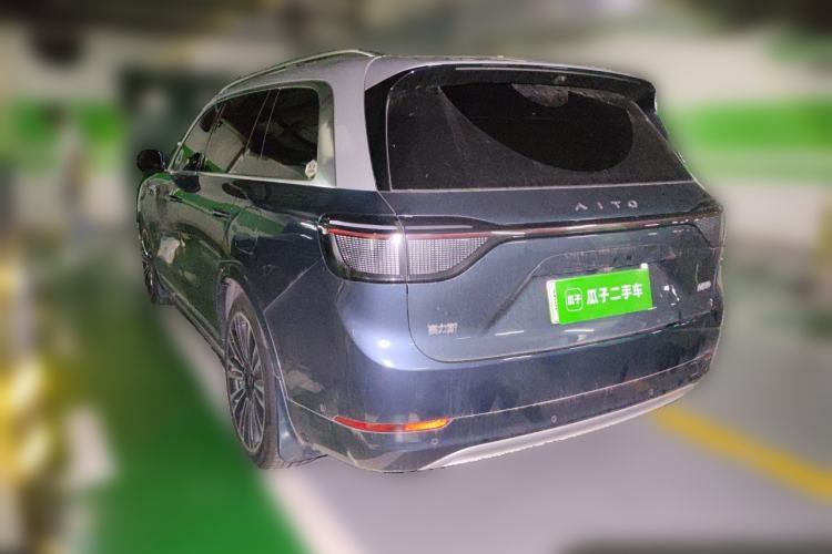 Used Hima AITO M9 2024 Range-Extended Ultra Version 52 kWh 6-Seater Model Rear Left 45 Deg
