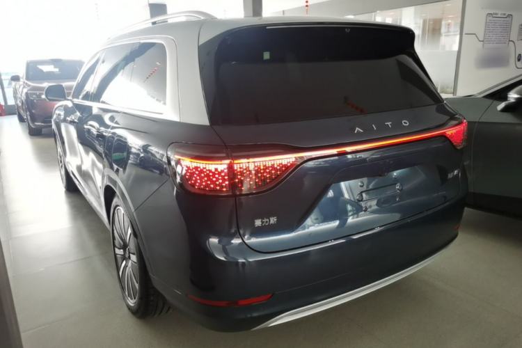 Used Hima AITO M9 2024 All-Electric Ultra Version 100 kWh 6-Seater Model Rear Left 45 Deg