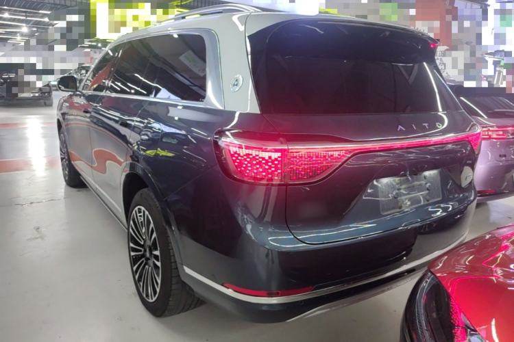 Used Hima AITO M9 2024 Range-Extended Ultra Version 42 kWh 6-Seater Model Rear Left 45 Deg