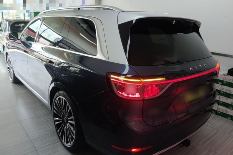 Used Hima AITO M9 2024 Range-Extended Ultra Version 42 kWh 6-Seater Model Rear Left 45 Deg