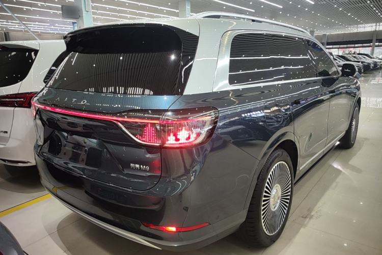 Used Hima AITO M9 2024 Range-Extended Ultra Version 42 kWh 6-Seater Model Rear Right 45 Deg