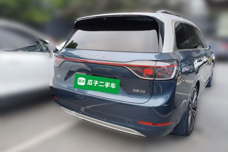 Used Hima AITO M9 2024 Range-Extended Ultra Version 52 kWh 6-Seater Model Rear Right 45 Deg
