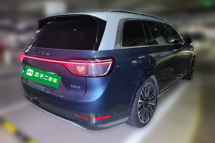 Used Hima AITO M9 2024 Range-Extended Ultra Version 42 kWh 6-Seater Model Rear Right 45 Deg