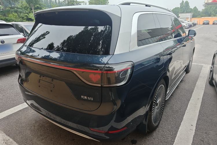 Used Hima AITO M9 2024 Range-Extended Ultra Version 42 kWh 6-Seater Model Rear Right 45 Deg