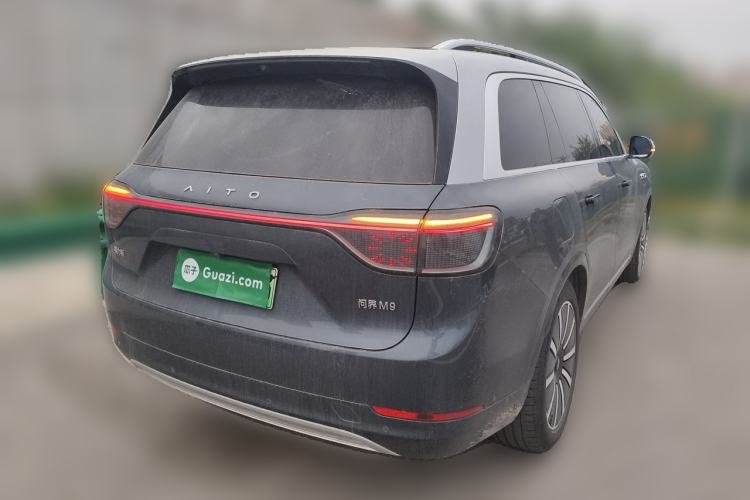 Used Hima AITO M9 2024 Range-Extended Max Edition 42 kWh 6-Seater Version Rear Right 45 Deg