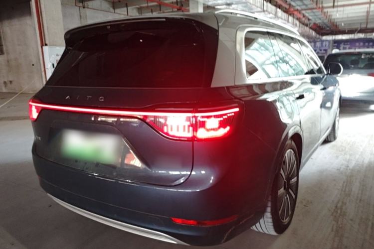 Used Hima AITO M9 2024 Range-Extended Max Edition 42 kWh 6-Seater Version Rear Right 45 Deg