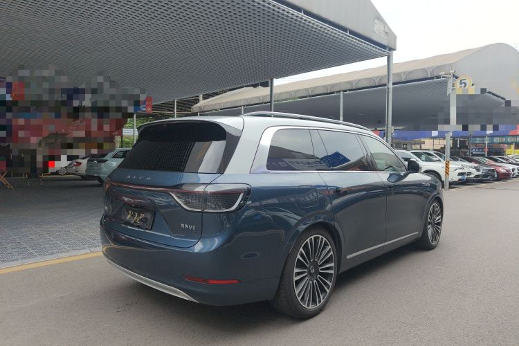 Used Hima AITO M9 2024 Range-Extended Ultra Version 42 kWh 6-Seater Model Rear Right 45 Deg
